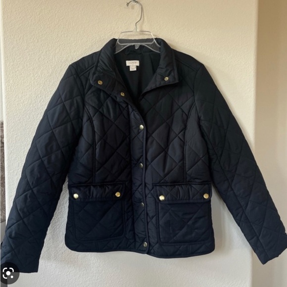 J.Crew Quilted Downtown Field Jacket - Picture 4 of 5